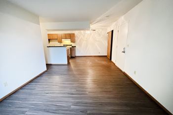 Luxury vinyl plank flooring